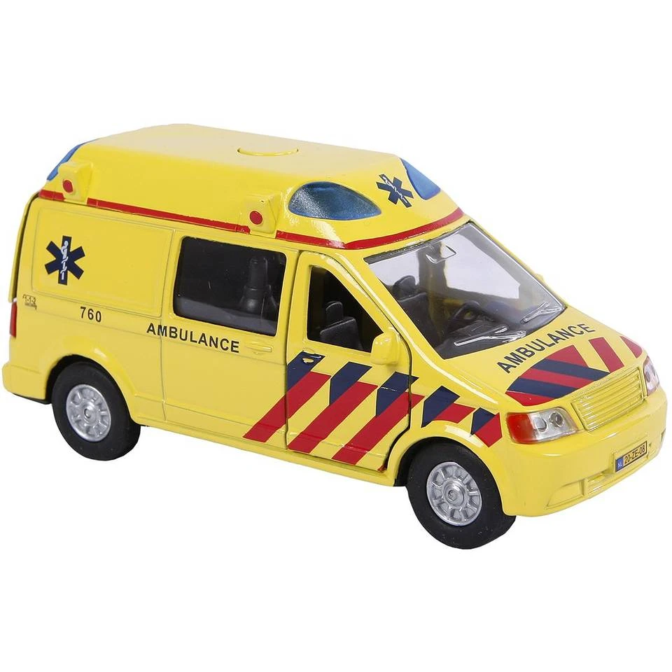 Kids Globe Traffic Ambulance Met Licht En Geluid 1 Kids Globe Traffic Ambulance Met Licht En Geluid