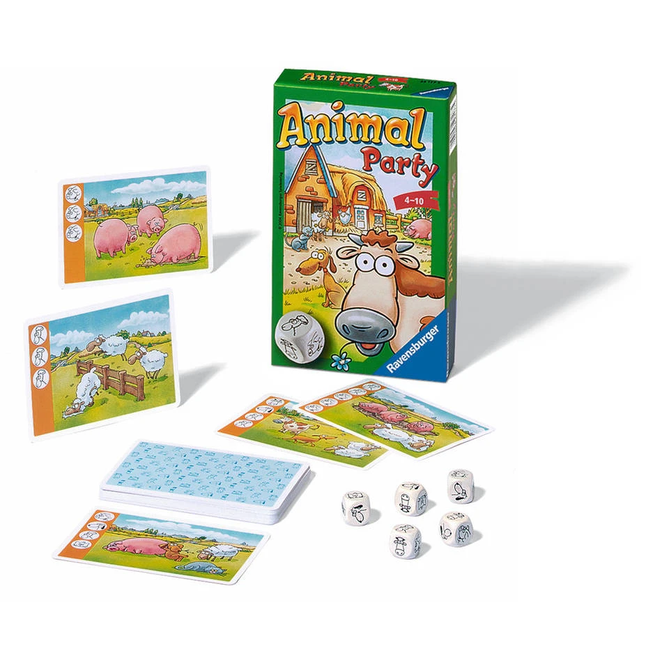 Ravensburger Animal Party Gezelschapsspel 1 Ravensburger Animal Party Gezelschapsspel