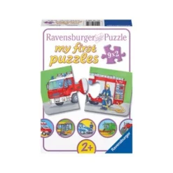 Ravensburger Puzzelset Speciale Voertuigen - 9 X 2 Stukjes