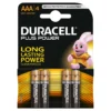 Duracell Plus Power AAA Alkaline Batterijen - 4 Stuks