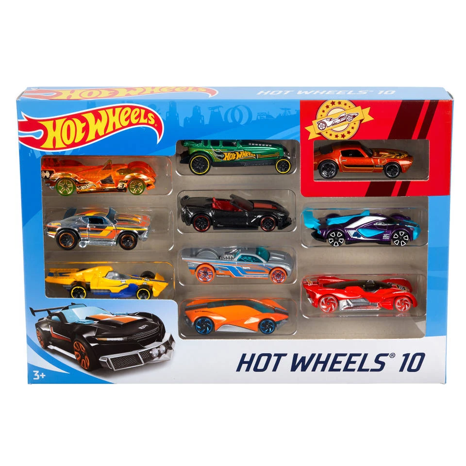 Hot Wheels Auto's Set 10-delig 1 Hot Wheels Auto's Set 10-delig