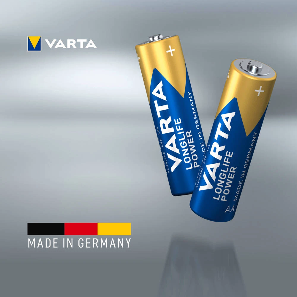 No Brand Varta AA-batterijen High Energy LR06 4-delig 2 No Brand Varta AA-batterijen High Energy LR06 4-delig - Afbeelding 2