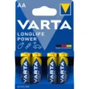 No Brand Varta AA-batterijen High Energy LR06 4-delig