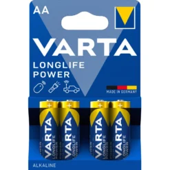 No Brand Varta AA-batterijen High Energy LR06 4-delig