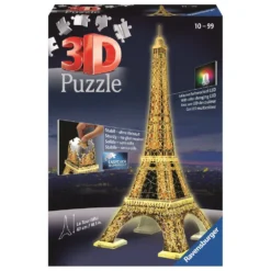 Ravensburger 3D-puzzel Eiffeltoren Night Edition - 216 Stukjes