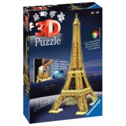 Ravensburger 3D-puzzel Eiffeltoren Night Edition - 216 Stukjes 6 Ravensburger 3D-puzzel Eiffeltoren Night Edition - 216 Stukjes -Speelgoed Winkel 1228005 ea08ac37