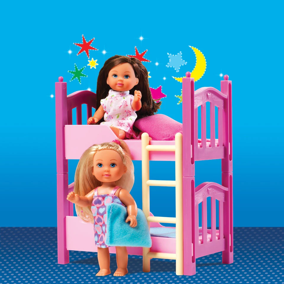SIMBA Evi Love Stapelbed Poppenset 2 SIMBA Evi Love Stapelbed Poppenset - Afbeelding 2