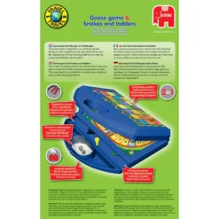 Jumbo Ganzenbord & Slangen En Ladders Reisspel -Speelgoed Winkel 1288985 003