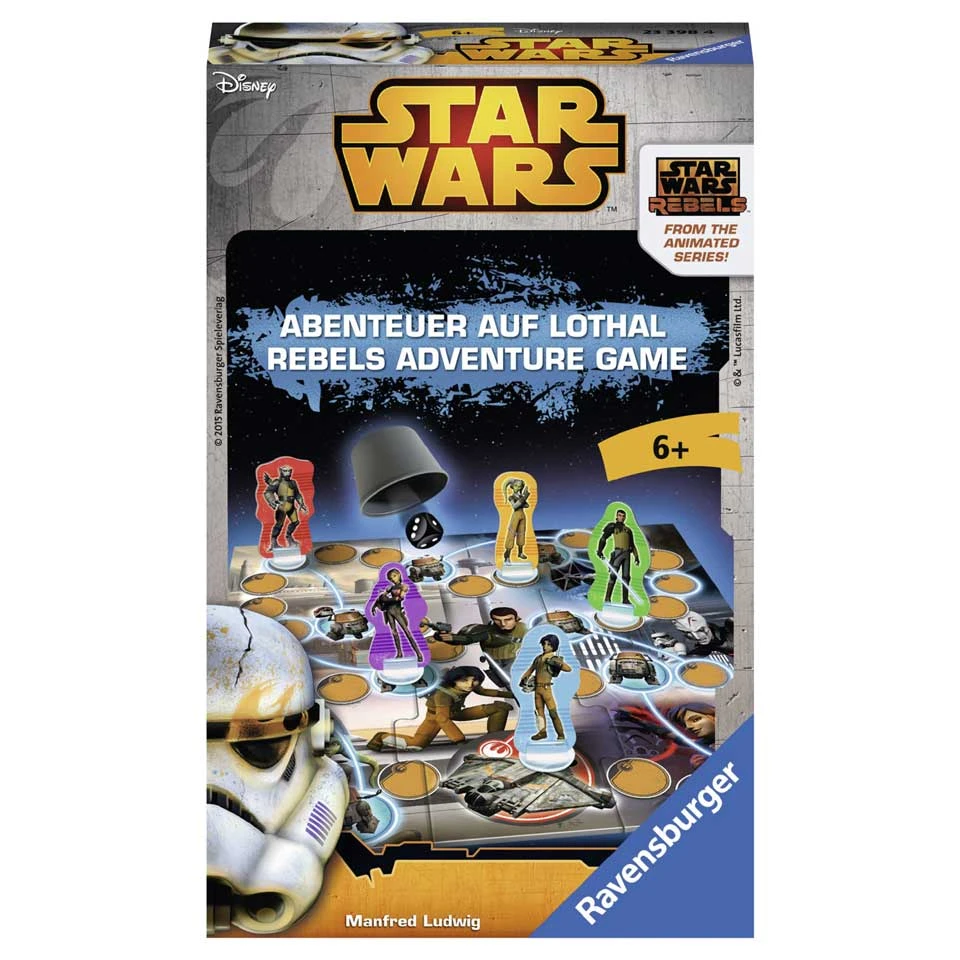 Ravensburger Star Wars Rebels Adventure Dobbelspel 2 Ravensburger Star Wars Rebels Adventure Dobbelspel - Afbeelding 2