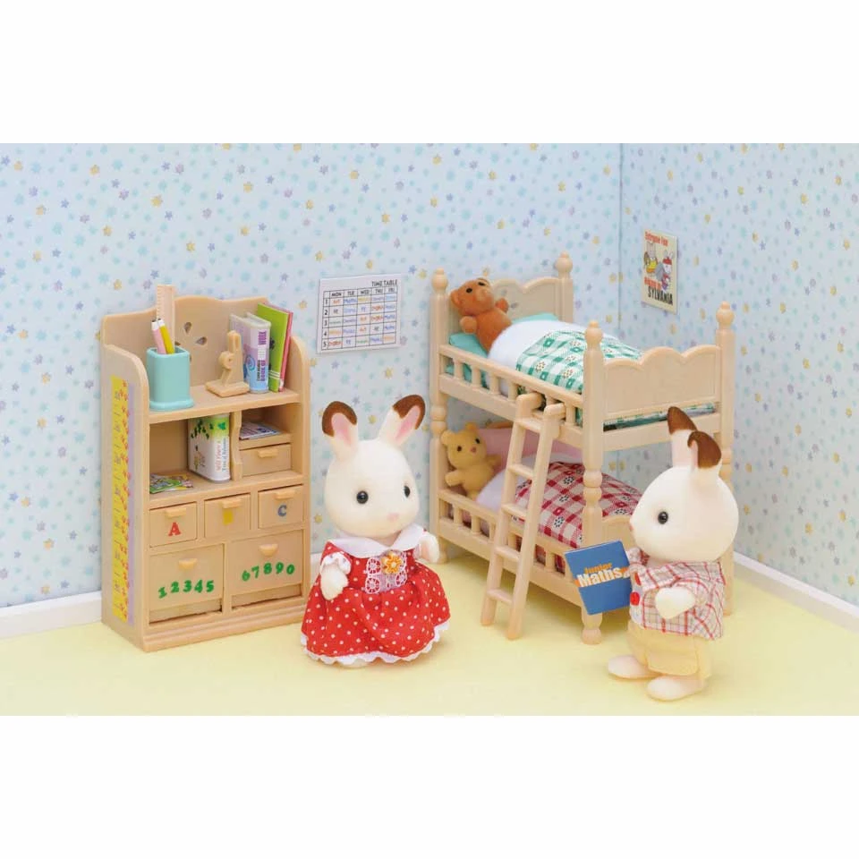 Sylvanian Families Kinderslaapkamermeubels 4254 2 Sylvanian Families Kinderslaapkamermeubels 4254 - Afbeelding 2