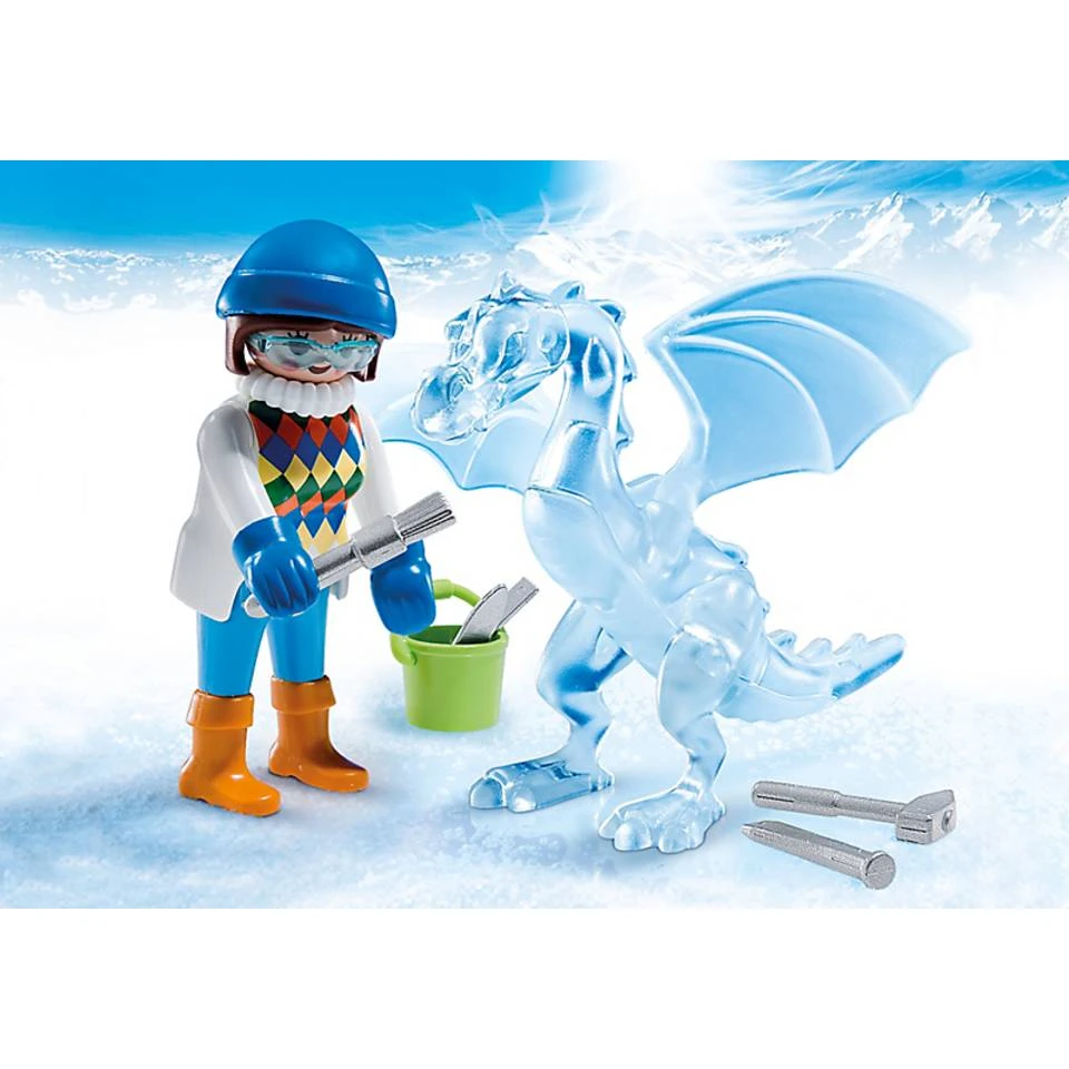 PLAYMOBIL SpecialPLUS Artieste Met Ijssculptuur 5374 2 PLAYMOBIL SpecialPLUS Artieste Met Ijssculptuur 5374 - Afbeelding 2