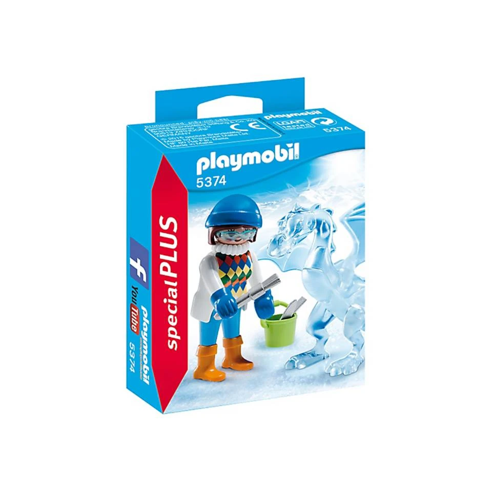 PLAYMOBIL SpecialPLUS Artieste Met Ijssculptuur 5374 1 PLAYMOBIL SpecialPLUS Artieste Met Ijssculptuur 5374