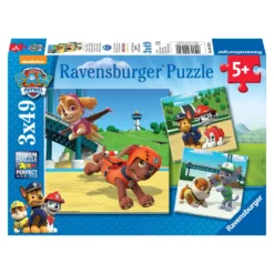 Ravensburger Puzzelset PAW Patrol Team Op 4 Poten - 3 X 49 Stukjes