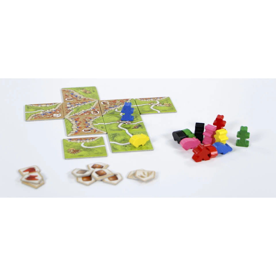 999 Games Carcassonne Kooplieden & Bouwmeesters 2 999 Games Carcassonne Kooplieden & Bouwmeesters - Afbeelding 2