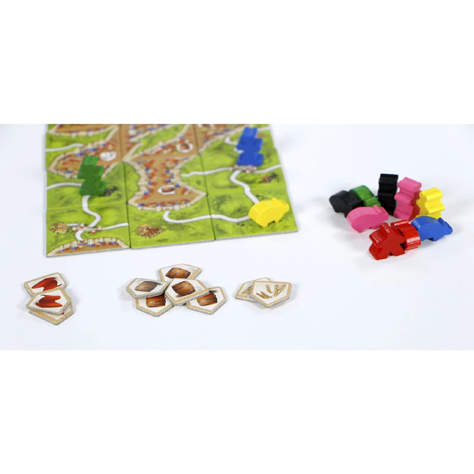 999 Games Carcassonne Kooplieden & Bouwmeesters 3 999 Games Carcassonne Kooplieden & Bouwmeesters - Afbeelding 3