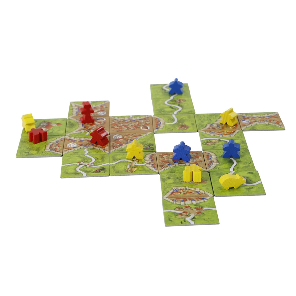 999 Games Carcassonne Kooplieden & Bouwmeesters 4 999 Games Carcassonne Kooplieden & Bouwmeesters - Afbeelding 4