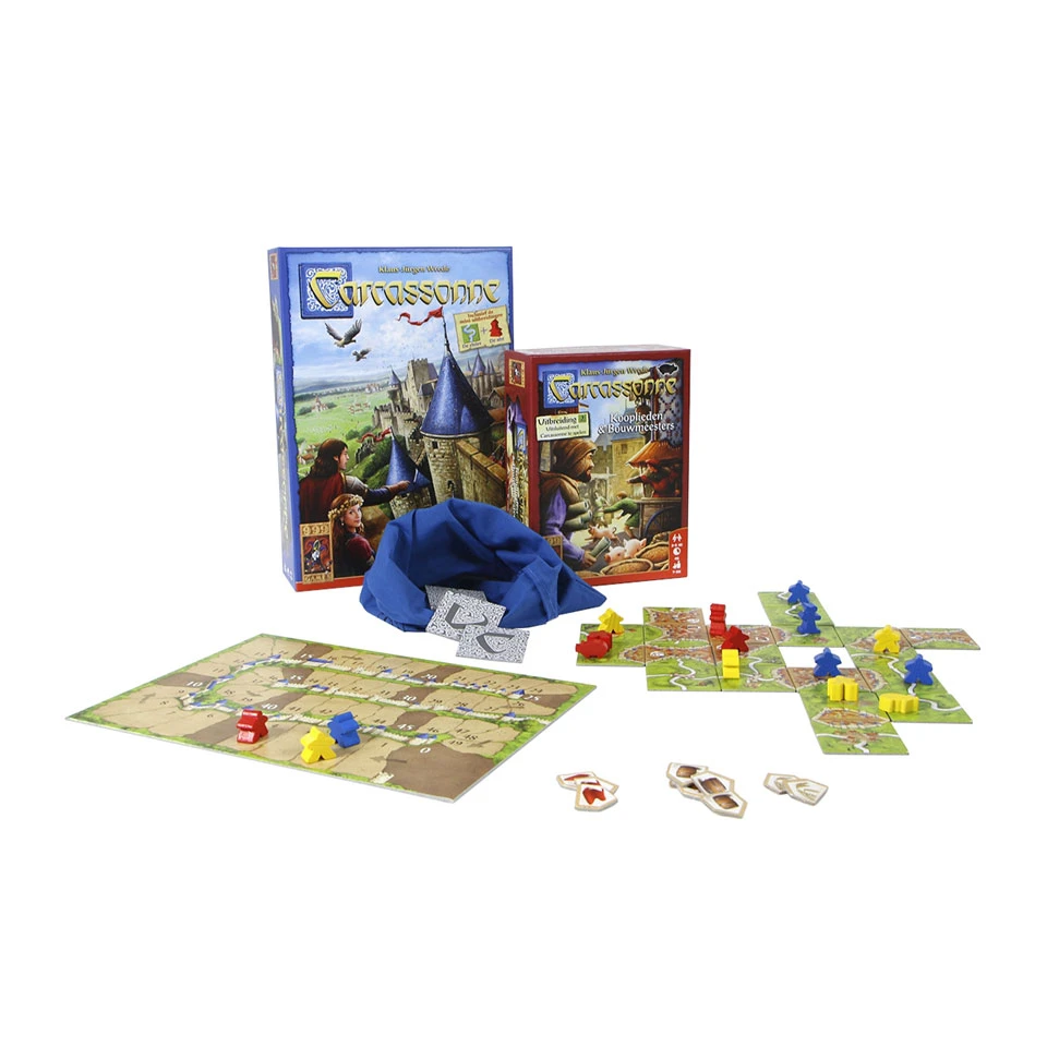999 Games Carcassonne Kooplieden & Bouwmeesters 5 999 Games Carcassonne Kooplieden & Bouwmeesters - Afbeelding 5