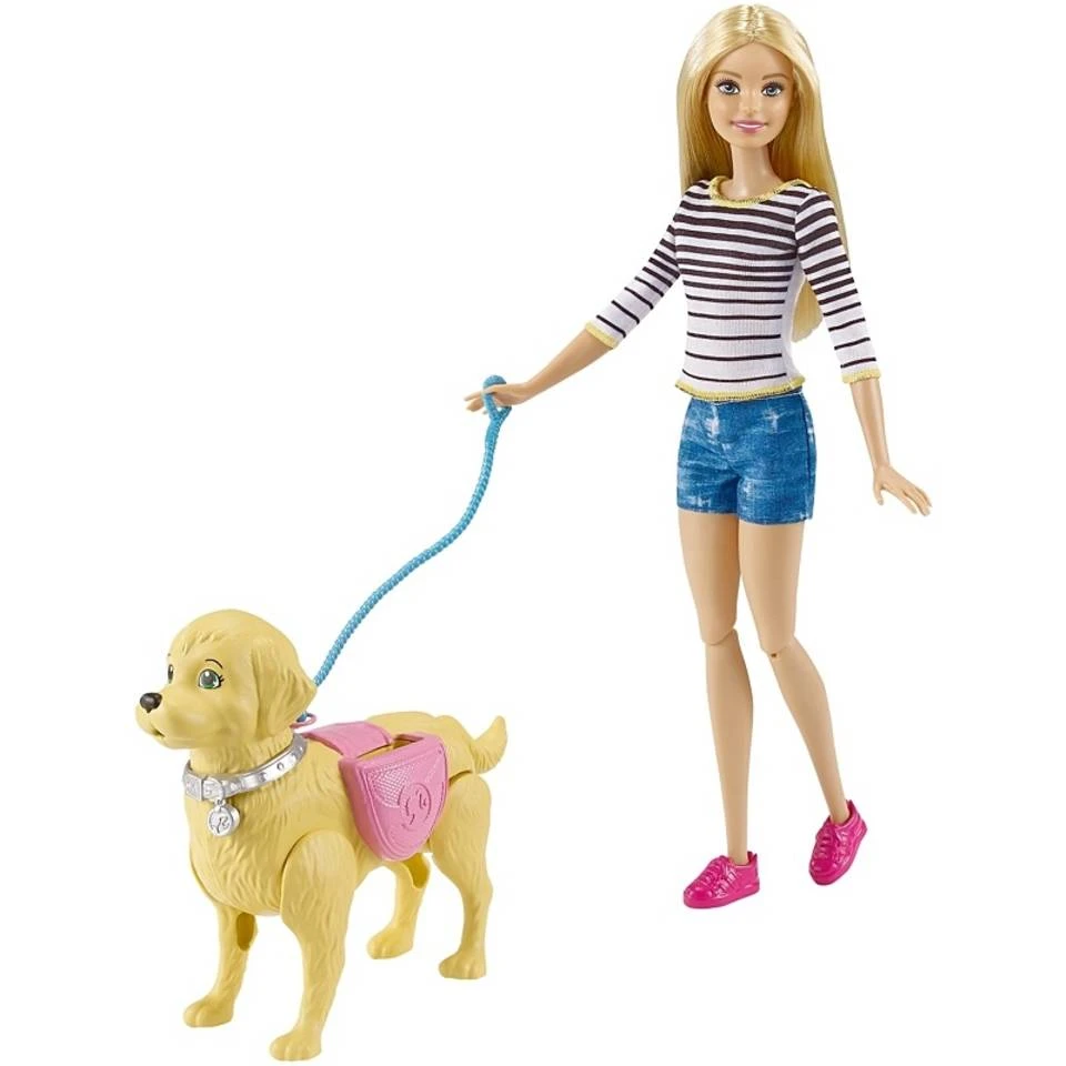 Barbie Wandel & Speelpuppy 1 Barbie Wandel & Speelpuppy