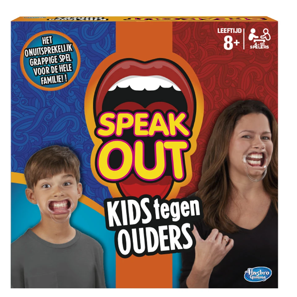 Hasbro Gaming Speak Out Kids Tegen Ouders Spel 2 Hasbro Gaming Speak Out Kids Tegen Ouders Spel - Afbeelding 2