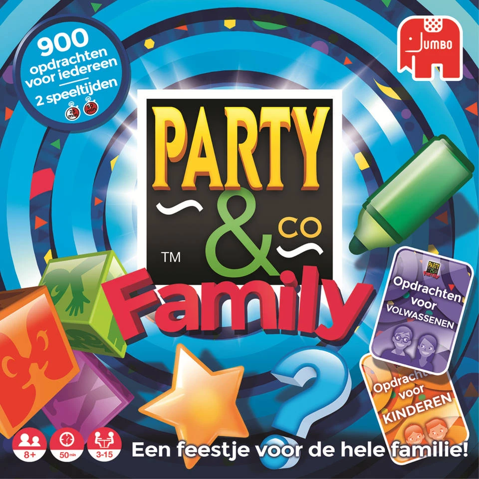 Jumbo Party & Co Family 2 Jumbo Party & Co Family - Afbeelding 2