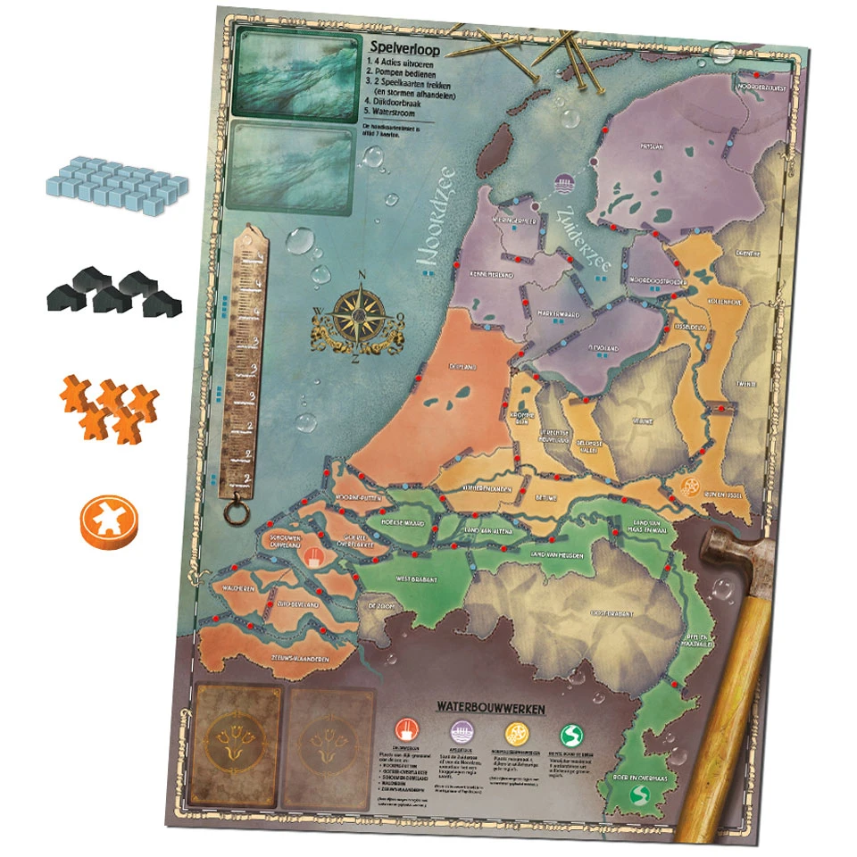 ASMODEE Pandemic: Rising Tide Verzamelaarseditie 3 ASMODEE Pandemic: Rising Tide Verzamelaarseditie - Afbeelding 3