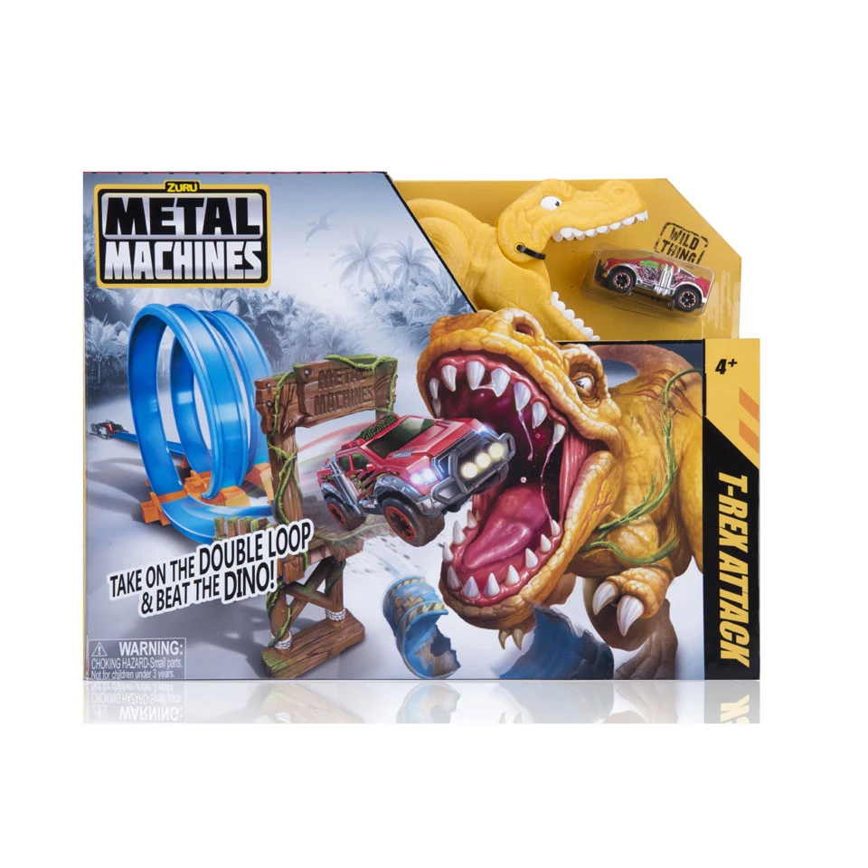 No Brand Metal Machines T-Rex Speelset 1 No Brand Metal Machines T-Rex Speelset
