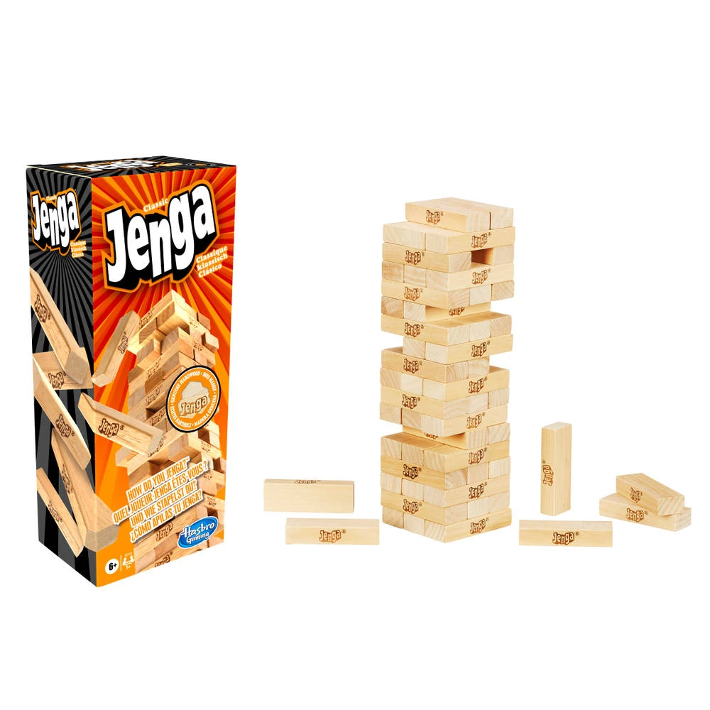Hasbro Gaming Jenga Classic 1 Hasbro Gaming Jenga Classic