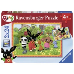Ravensburger Puzzel Bing Bunny - 2 X 24 Stukjes