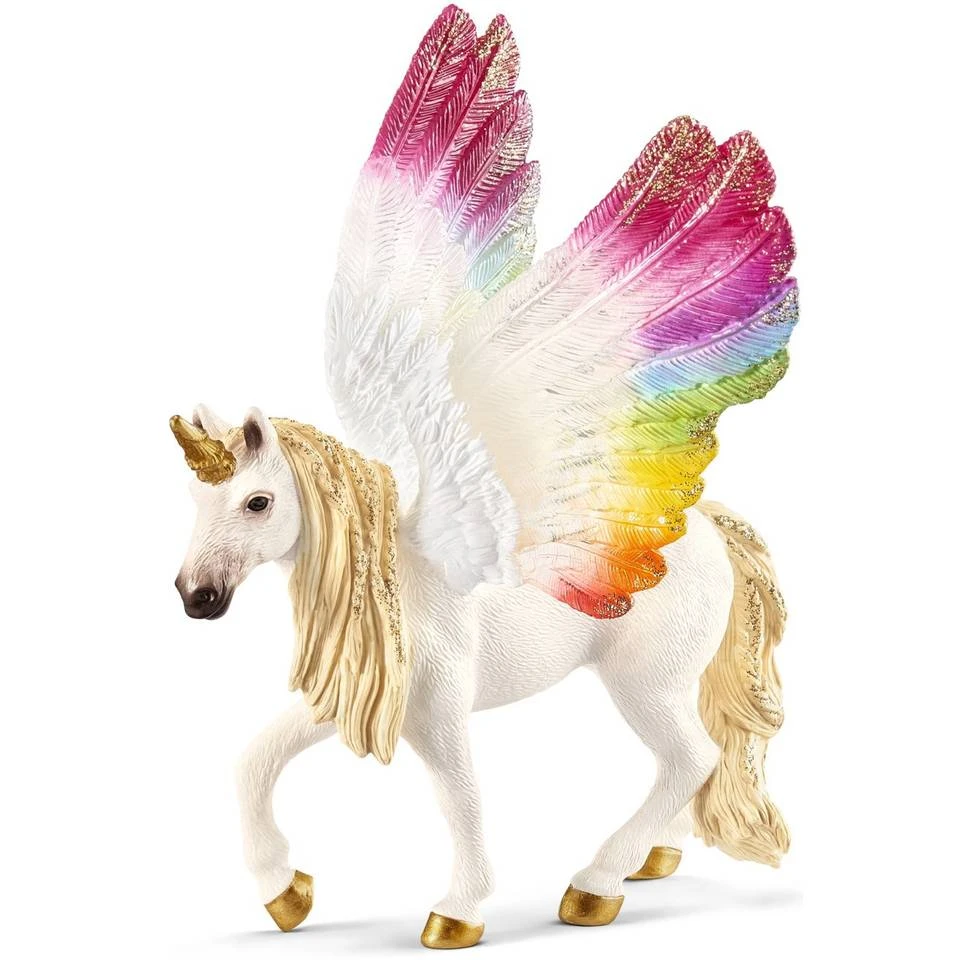 Schleich BAYALA Gevleugelde Regenboog Eenhoorn 70576 1 Schleich BAYALA Gevleugelde Regenboog Eenhoorn 70576