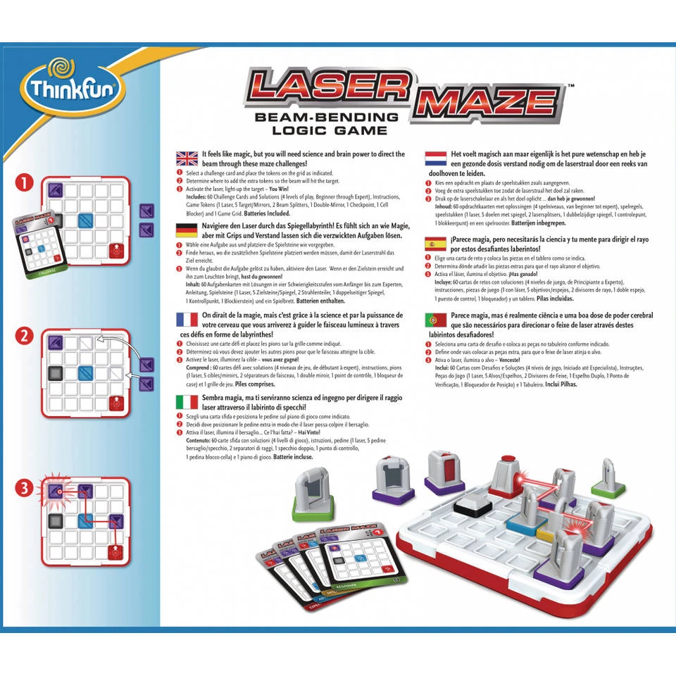 Ravensburger ThinkFun Laser Maze 3 Ravensburger ThinkFun Laser Maze - Afbeelding 3