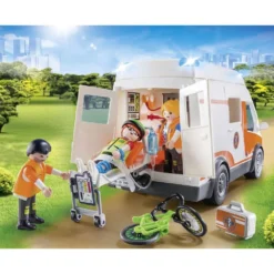 PLAYMOBIL City Life Ambulance Met Zwaailicht 70049 -Speelgoed Winkel 1975693 817d27c8