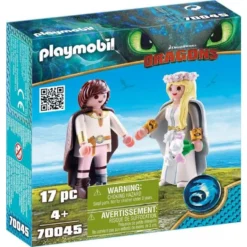 PLAYMOBIL Dragons Hikkie En Astrid Speelset 70045