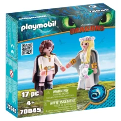 PLAYMOBIL Dragons Hikkie En Astrid Speelset 70045 -Speelgoed Winkel 1976825 723ffe50