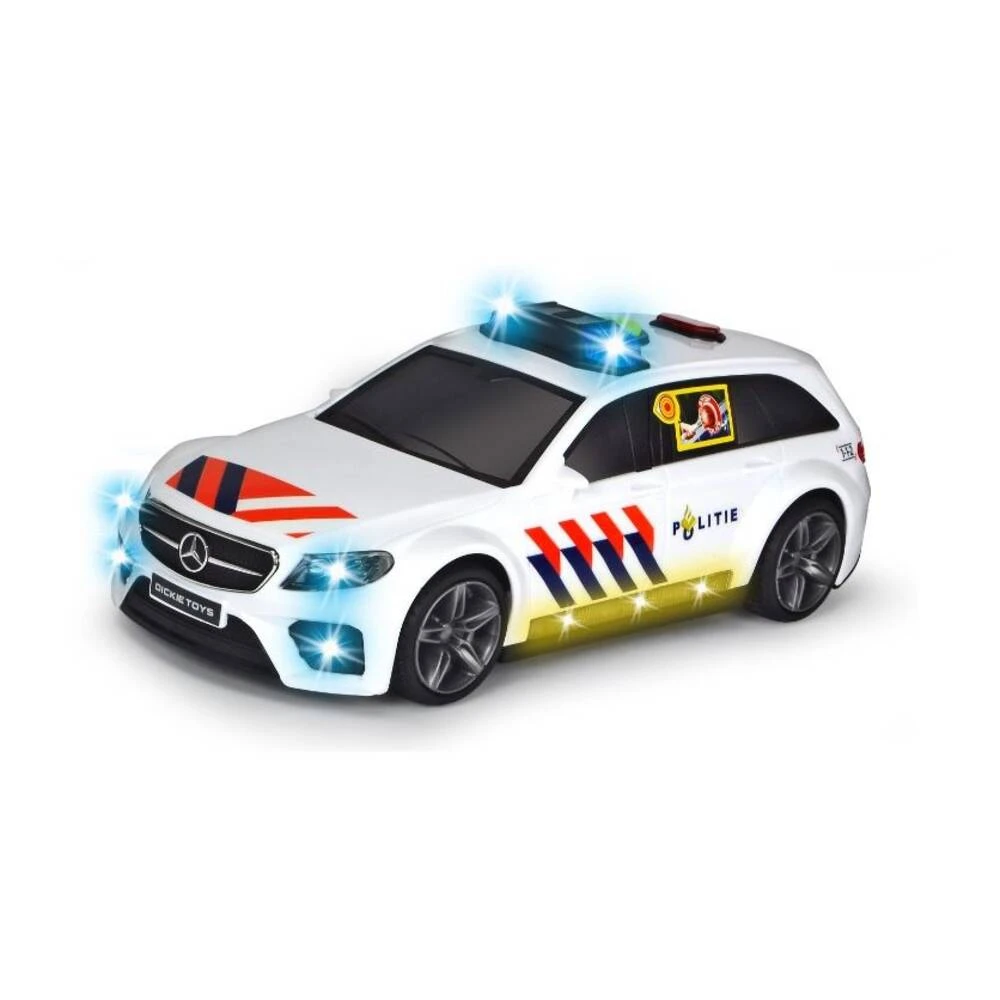 Dickie Toys Politieauto Mercedes-AMG E43 2 Dickie Toys Politieauto Mercedes-AMG E43 - Afbeelding 2