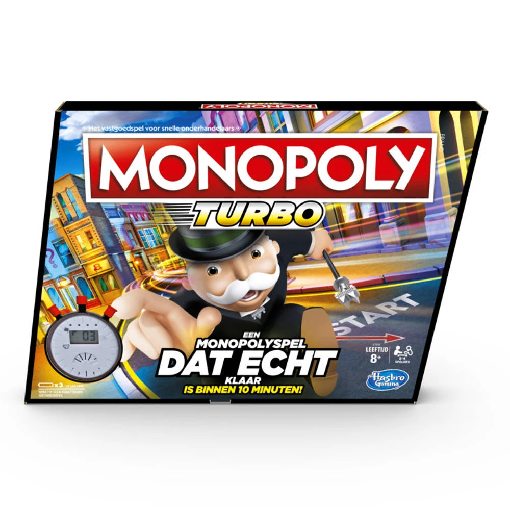 Hasbro Gaming Monopoly Turbo 3 Hasbro Gaming Monopoly Turbo - Afbeelding 3