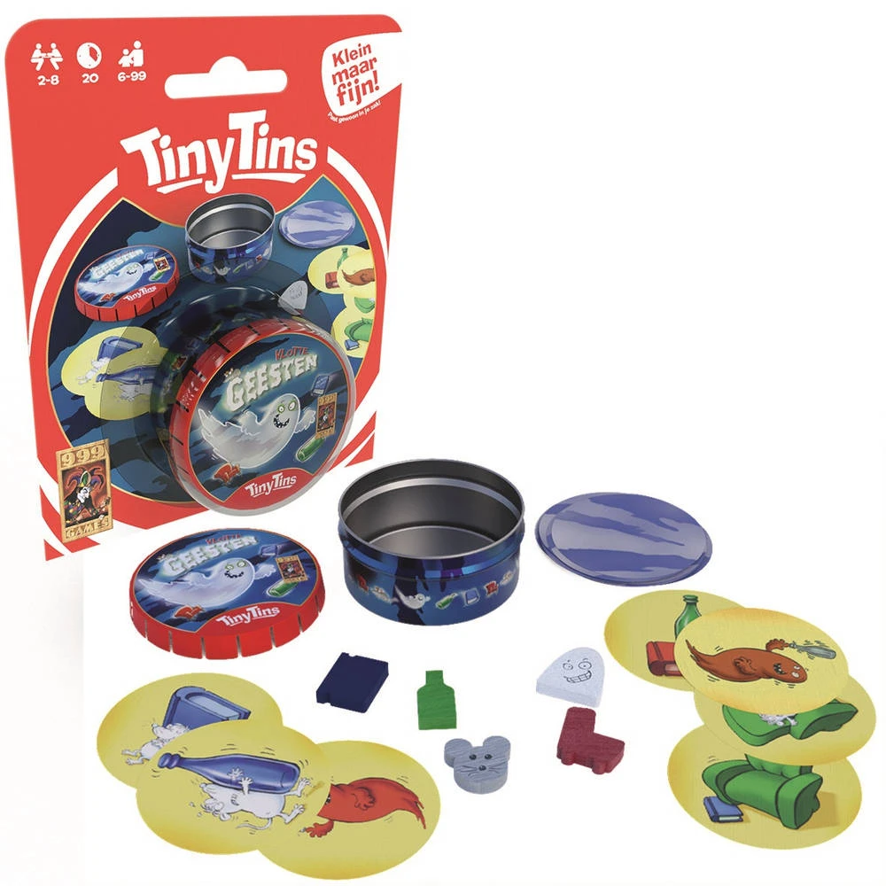 999 Games Tiny Tins: Vlotte Geesten 1 999 Games Tiny Tins: Vlotte Geesten