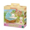 Sylvanian Families Tweeling Chocoladekonijn Met Kinderwagen 5432