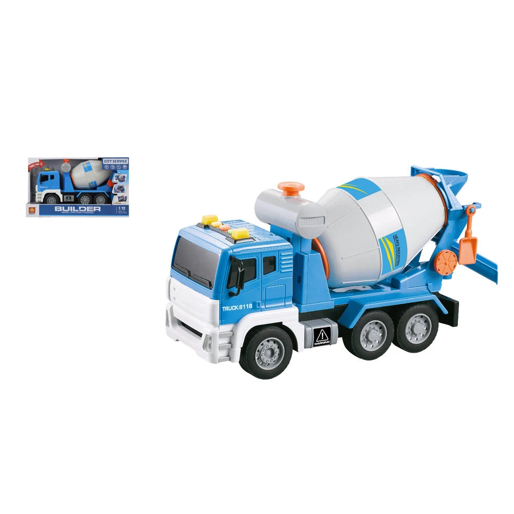 No Brand Bouwvoertuig Met Licht En Geluid - 1:12 2 No Brand Bouwvoertuig Met Licht En Geluid - 1:12 - Afbeelding 2