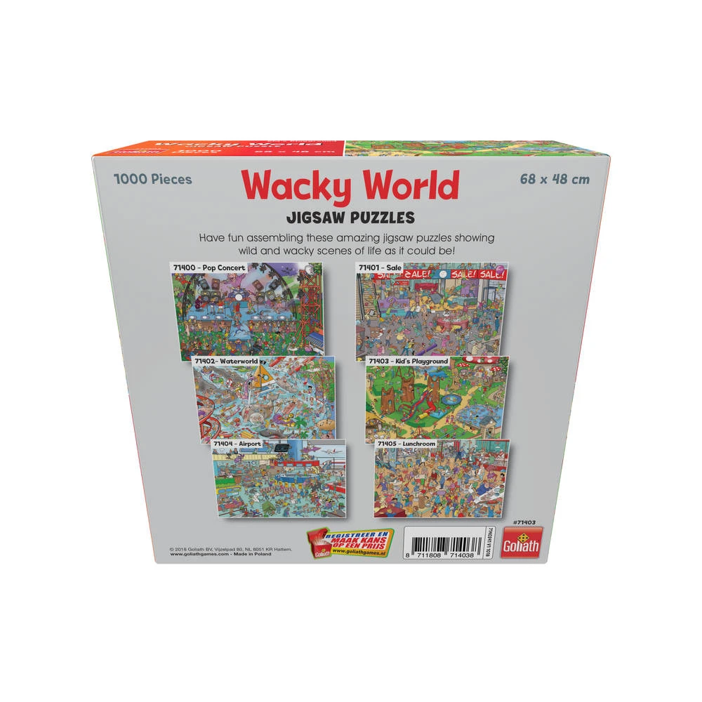 Goliath Wacky World Puzzel Speeltuin 4 Goliath Wacky World Puzzel Speeltuin - Afbeelding 4