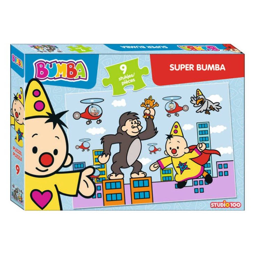 Bumba Puzzel Super Bumba - 9 Stukjes 1 Bumba Puzzel Super Bumba - 9 Stukjes