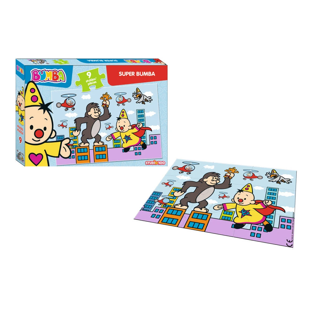 Bumba Puzzel Super Bumba - 9 Stukjes 3 Bumba Puzzel Super Bumba - 9 Stukjes - Afbeelding 3