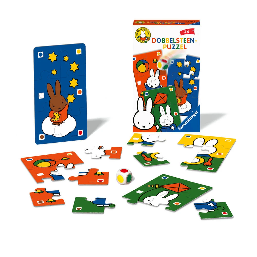 Ravensburger Nijntje Dobbelsteenpuzzel 2 Ravensburger Nijntje Dobbelsteenpuzzel - Afbeelding 2