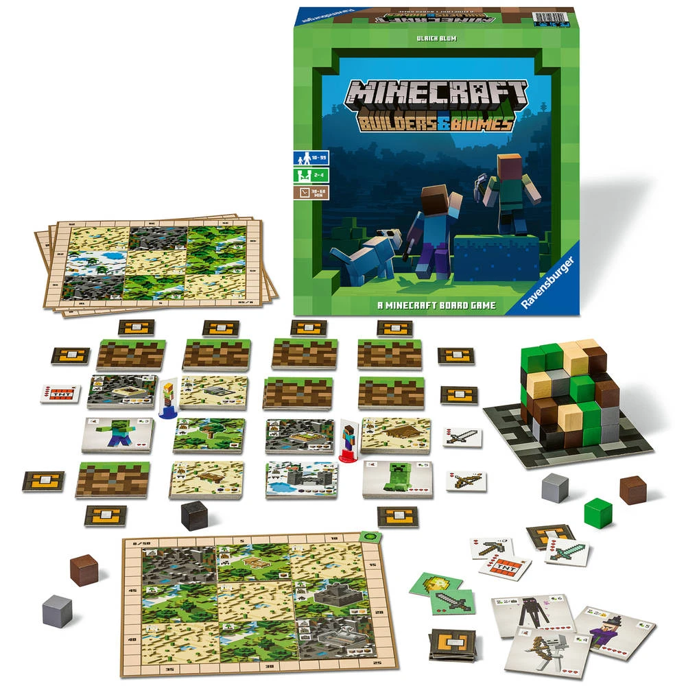 Ravensburger Minecraft Bordspel 1 Ravensburger Minecraft Bordspel