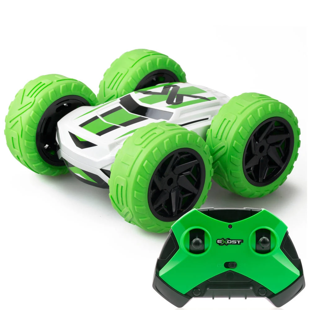 Silverlit Exost Op Afstand Bestuurbare Auto 360 Cross Stuntauto - Groen 1 Silverlit Exost Op Afstand Bestuurbare Auto 360 Cross Stuntauto - Groen