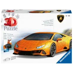 Ravensburger 3D-puzzel Oranje Lamborghini Huracán EVO - 108 Stukjes