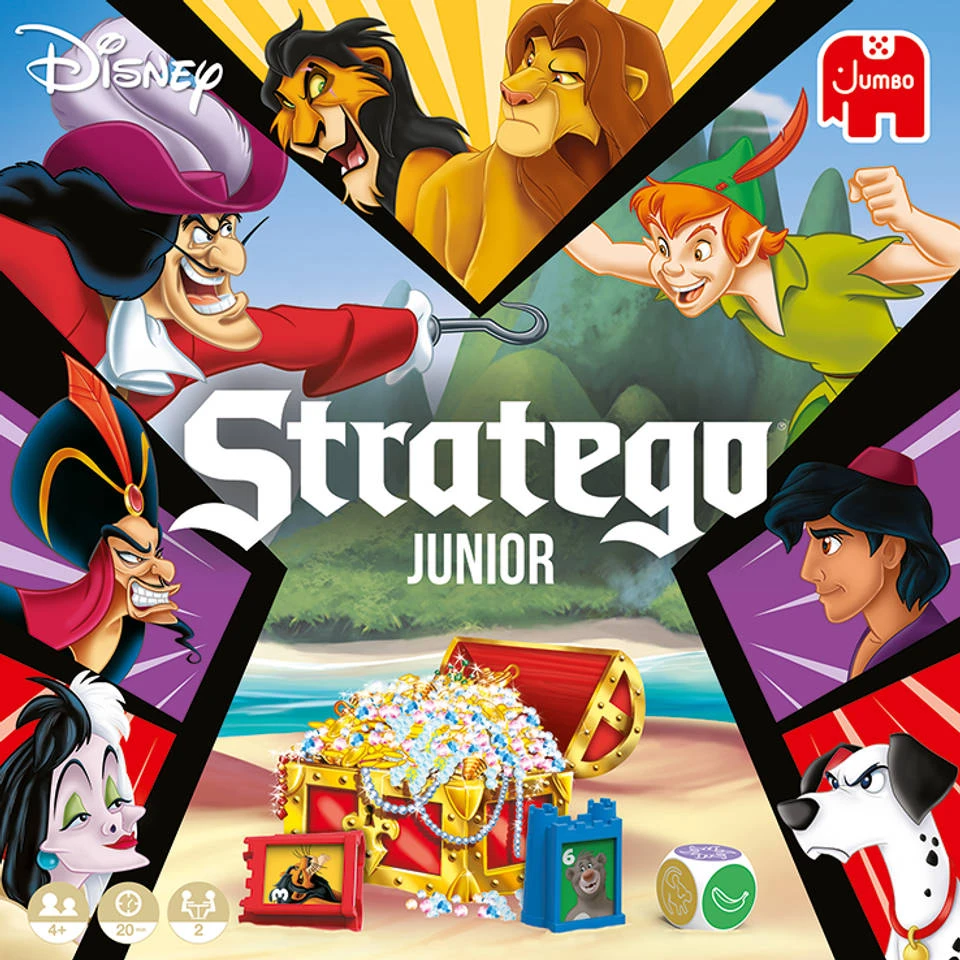 Jumbo Stratego Junior Disney 4 Jumbo Stratego Junior Disney - Afbeelding 4