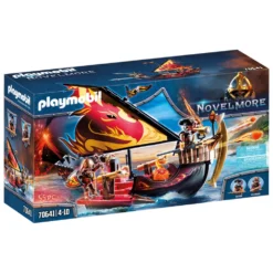 PLAYMOBIL Novelmore Burnham Raiders Vuurschip 70641