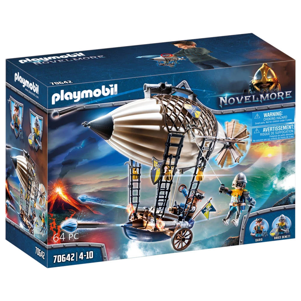 PLAYMOBIL Novelmore Darios Zeppelin 70642 1 PLAYMOBIL Novelmore Darios Zeppelin 70642