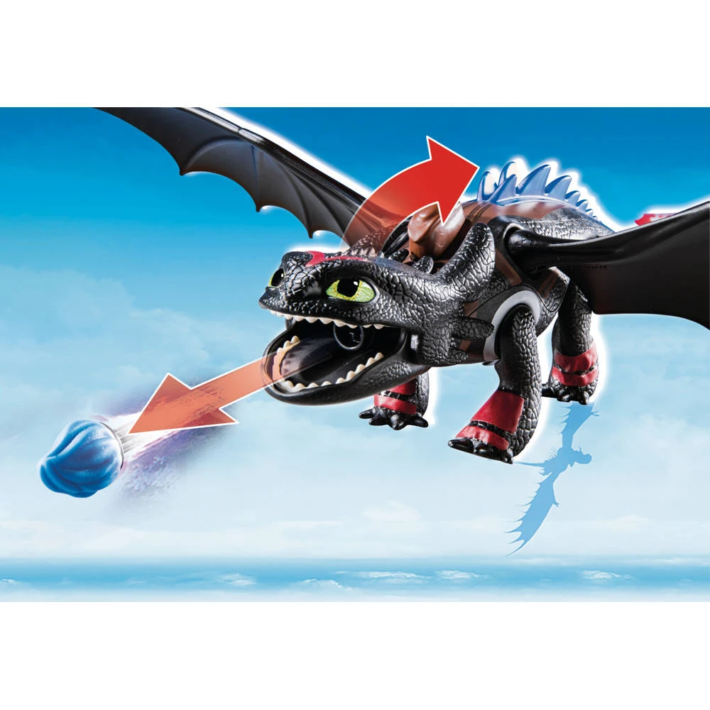 PLAYMOBIL Dragon Racing Hikkie En Tandloos 70727 6 PLAYMOBIL Dragon Racing Hikkie En Tandloos 70727 - Afbeelding 6