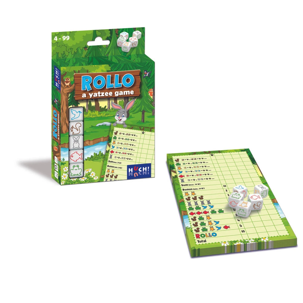 ASMODEE Rollo Yatzee Dieren 2 ASMODEE Rollo Yatzee Dieren - Afbeelding 2